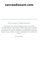 Mobile Screenshot of canvasdisount.com